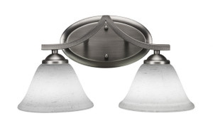 Zilo 2 Light Bath Bar In Graphite (552-GP-311)