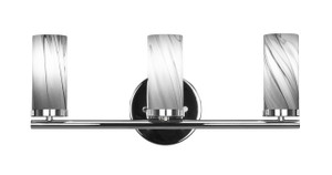 Trinity 3 Light Bathroom Lighting In Chrome (2813-CH-802B)