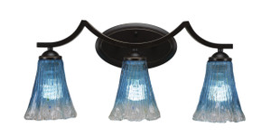 Zilo 3 Light Bath Bar In Dark Granite (553-DG-725)