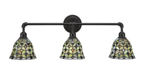 Vintage 3 Light Bath Bar In Dark Granite (183-DG-9965)