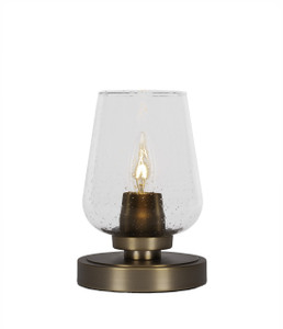 Luna 1 Light Table Lamp In New Age Brass (51-NAB-210)