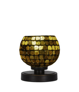 Luna 1 Light Table Lamp In Dark Granite (51-DG-402)