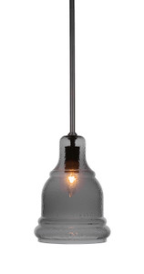 Palisade 1 Light Pendant In Matte Black (81-MB-4562)
