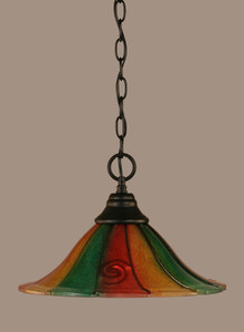 1 Light Pendant In Matte Black (10-MB-764)