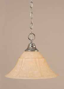 1 Light Pendant In Chrome (10-CH-53318) 1 Light Pendant In Chrome (10-CH-53318)