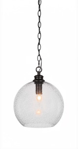Kimbro 1 Light Pendant In Matte Black (91-MB-4372)