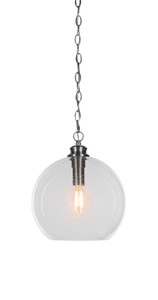 Kimbro 1 Light Pendant In Brushed Nickel (91-BN-4370)