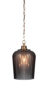Cordova 1 Light Pendant In New Age Brass (91-NAB-4282)