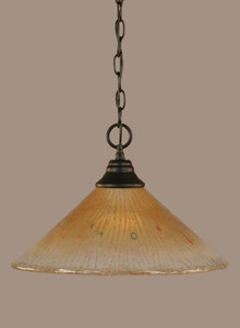 1 Light Pendant In Matte Black (10-MB-710)