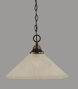 1 Light Pendant In Black Copper (10-BC-711)