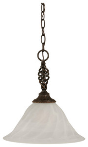 Elegante 1 Light Pendant In Dark Granite (82-DG-5731)