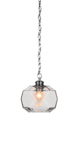 Rocklin 1 Light Pendant In Brushed Nickel (92-BN-4492) Rocklin 1 Light Pendant In Brushed Nickel (92-BN-4492)