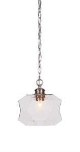 Rocklin 1 Light Pendant In Brushed Nickel (92-BN-4490)