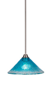 Paramount 1 Light Pendant In Brushed Nickel (3401-BN-448)
