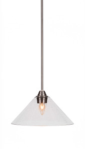 Paramount 1 Light Pendant In Brushed Nickel (3401-BN-306)