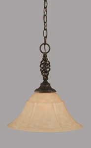 Elegante 1 Light Pendant In Dark Granite (82-DG-53318) Elegante 1 Light Pendant In Dark Granite (82-DG-53318)