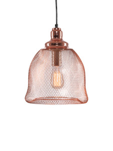 Plexus 1 Light Pendant In Copper (1805-CP-AT18)