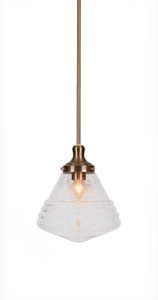 Juno 1 Light Pendant In New Age Brass (79-NAB-4710)