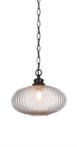 Carina 1 Light Pendant In Matte Black (92-MB-4658)