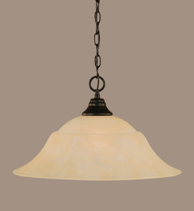 1 Light Pendant In Matte Black (10-MB-53813)