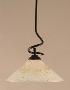 Capri 1 Light Pendant In Dark Granite (900-DG-714) Capri 1 Light Pendant In Dark Granite (900-DG-714)