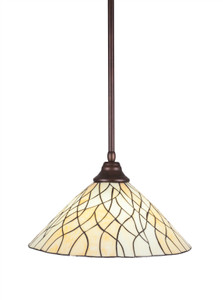 1 Light Pendant In Bronze (26-BRZ-911) 1 Light Pendant In Bronze (26-BRZ-911)