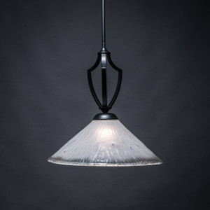 Zilo 1 Light Pendant In Matte Black (562-MB-711)