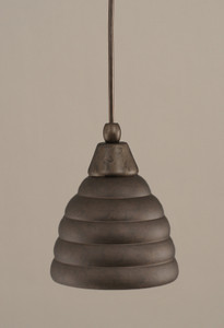 1 Light Mini Pendant In Bronze (22-BRZ-425) 1 Light Mini Pendant In Bronze (22-BRZ-425)