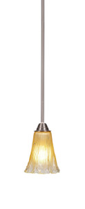 Paramount 1 Light Mini Pendant In Brushed Nickel (3401-BN-720)