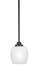 Odyssey 1 Light Mini Pendant In Matte Black (2601-MB-4811) Odyssey 1 Light Mini Pendant In Matte Black (2601-MB-4811)