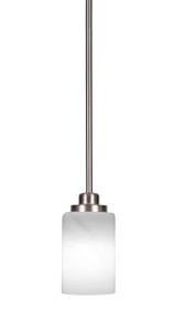 Odyssey 1 Light Mini Pendant In Brushed Nickel (2601-BN-3001)