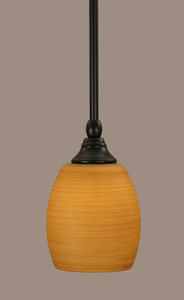 1 Light Mini Pendant In Matte Black (23-MB-625)