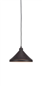 Vintage 1 Light Mini Pendant In Dark Granite (282-DG-418) Vintage 1 Light Mini Pendant In Dark Granite (282-DG-418)