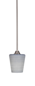 Paramount 1 Light Mini Pendant In Brushed Nickel (3401-BN-4032)
