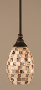 1 Light Mini Pendant In Dark Granite (23-DG-408)