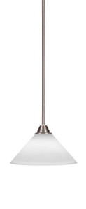 Paramount 1 Light Mini Pendant In Brushed Nickel (3401-BN-314)