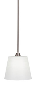 Paramount 1 Light Mini Pendant In Brushed Nickel (3401-BN-4081)