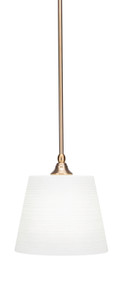 1 Light Mini Pendant In New Age Brass (23-NAB-4081)
