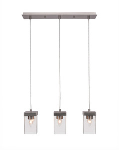 Nouvelle 3 Light Cluster Pendalier In Graphite (3213-GP-530)