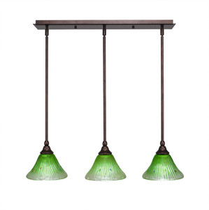 3 Light Mini Pendant In Bronze (25-BRZ-753)