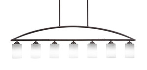 Marquise 7 Light Island In Dark Granite (2437-DG-310)