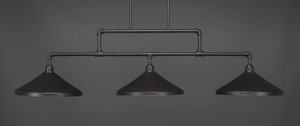 Vintage 3 Light Island In Dark Granite (333-DG-422)