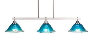 Odyssey 3 Light Island In Brushed Nickel (2636-BN-438)