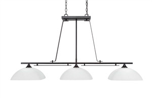 Uptowne 3 Light Island In Dark Granite (326-DG-466)