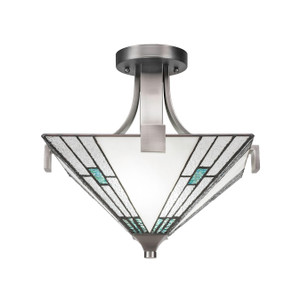 Apollo 2 Light Semi-Flush In Graphite (579-GP-9532) Apollo 2 Light Semi-Flush In Graphite (579-GP-9532)