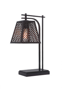 Corbello 1 Light Table Lamp In Espresso (1410-ES-LED18A)