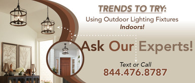 Trends To Try: Using Outdoor Lighting Fixtures Indoors