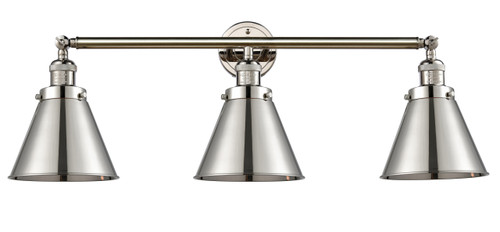 Appalachian 3 Light Bath Vanity Light In Polished Nickel (205-Pn-M13-Pn)