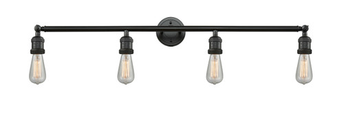 Bare Bulb 4 Light Bath Vanity Light In Oil Rubbed Bronze (215Nh-Ob)