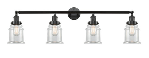 Canton 4 Light Bath Vanity Light In Oil Rubbed Bronze (215-Ob-G182)